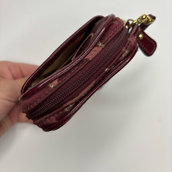 Coach Mini Monogram Wristlet - Picture 4 of 10